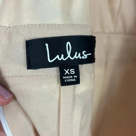 Lulus Fashion Lace Off Ivory Lace Dress beige off white size XS - Picture 12 of 15